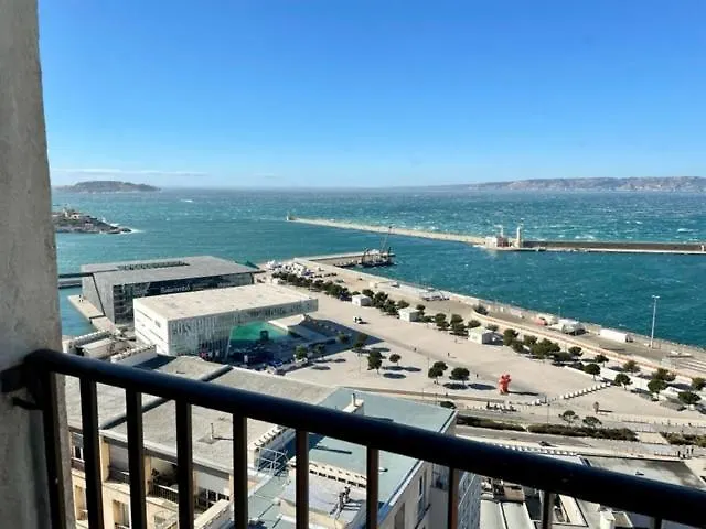 Vue Mer Le Panoramique Vieux-Port De Μασσαλία