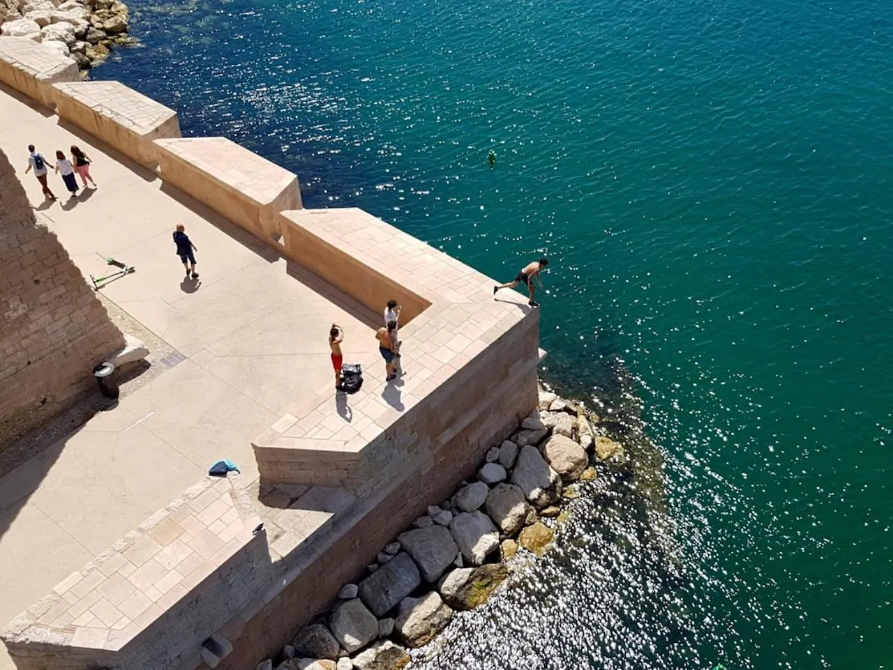 Vue Mer Le Panoramique Vieux-Port De Μασσαλία